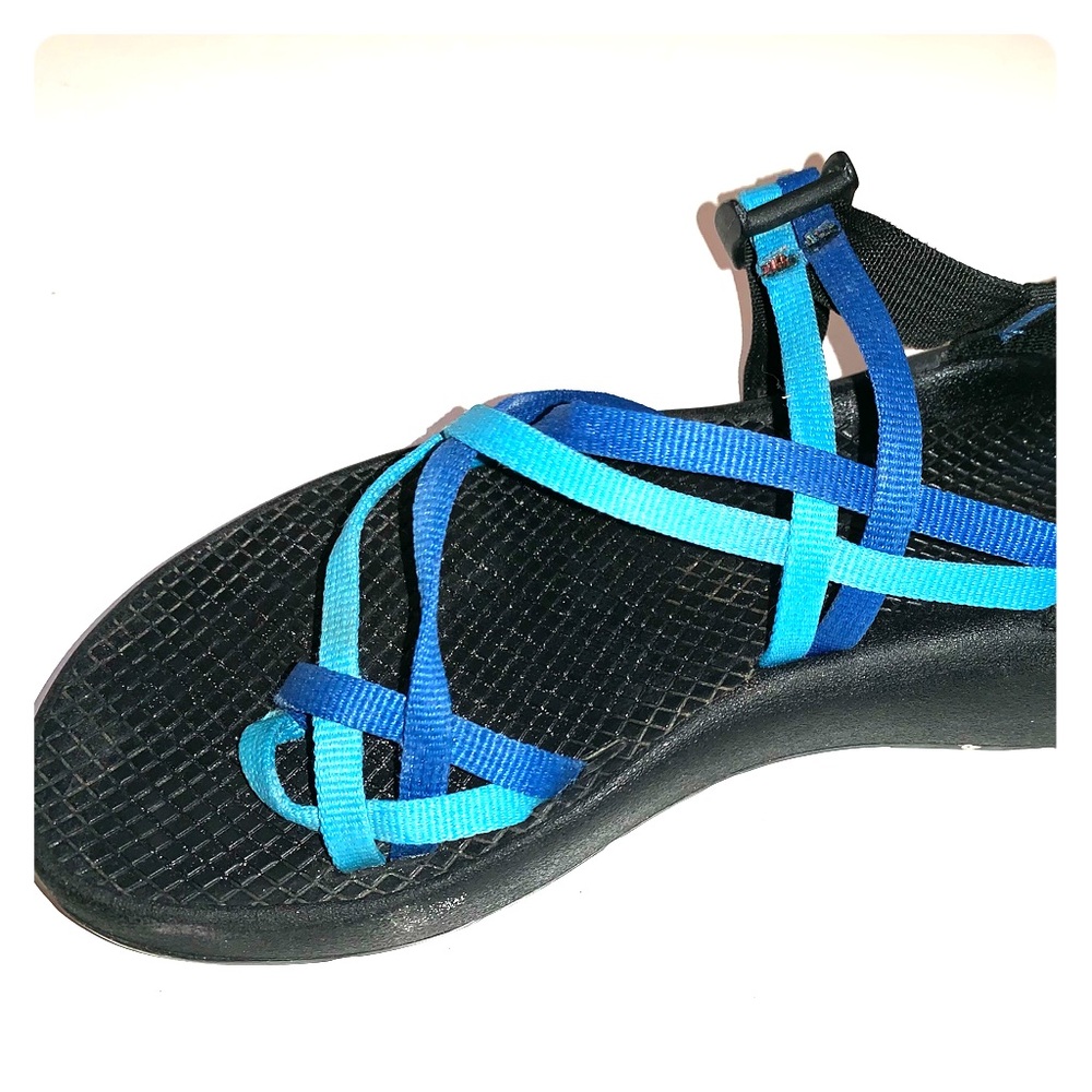 Blue Two-Toned Chacos